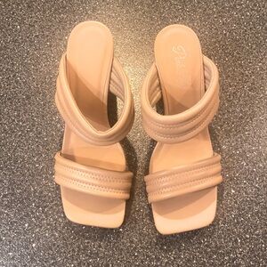 PINK LILY | size 9 block heel